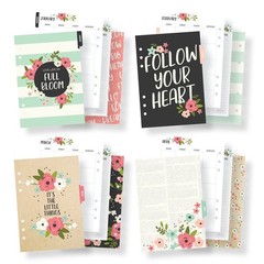 Carpe Diem Undated A5 Monthly Planner Inserts – Bloom