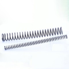 1.5/1.6/1.8mm Spring Steel Black Compression Spring 110-150mm Length Rust Proof