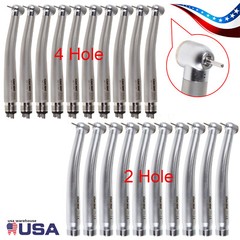 SANDENT NSK PANA MAX Style Dental High Speed Handpiece Push 2/4 Hole Turbine