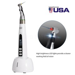 Dental Lab MARATHON Electric Micromotor Polisher+Contra Angle Straight Handpiece