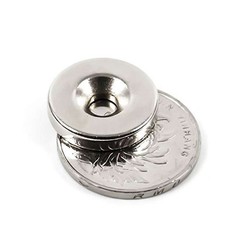 Lot Countersunk Ring Round Disc Strong Neodymium Magnets Rare Earth with Hole US
