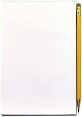 Scratch Pads, Unruled, 5 X 8, White, 100 Sheets, 12/Pack