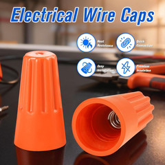 350Pcs Electrical Wire Connectors Nuts Colorful Wire Caps Kit Twist Caps Nuts