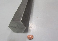 4140 Alloy Steel Hex Rod 2.00″ Hex x 6 Foot Length