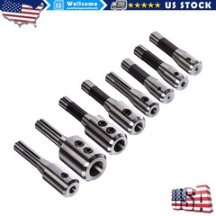 8 PCS Precision R8 End Mill Tool Holder Set for Milling Machine 202-5310