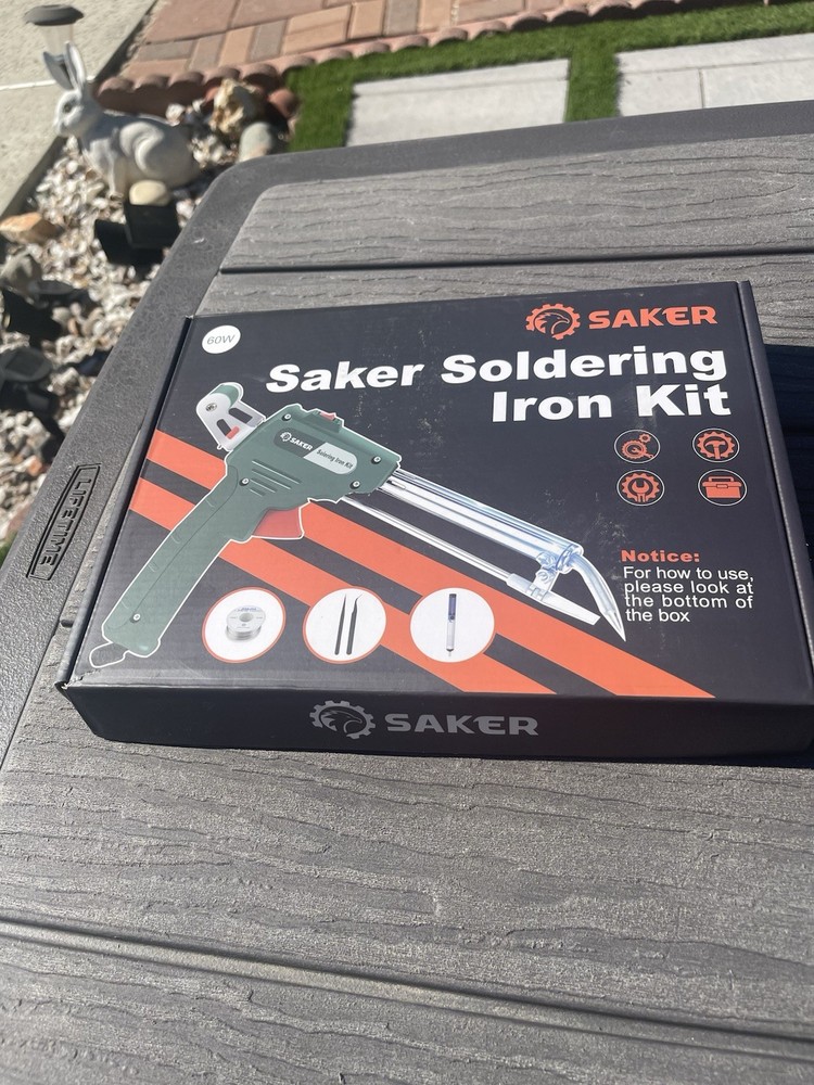 Saker Soldering Iron Kit 60W Power