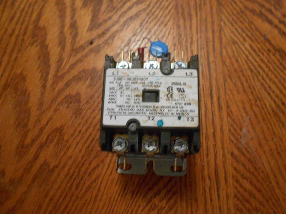 CONTACTOR 3100-30U8999CY MODEL 98