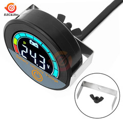 Battery Capacity Voltage Meter, 12V 24V 48V 60V 84V IP68 Waterproof LCD Battery