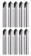 10pcs 3/8″ 90° Degree HSSCo8 M42 Cobalt NC/CNC Spot Drill 0241L YG-1