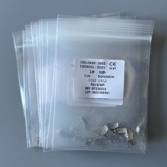 10 Packs Dental Orthodontic Buccal Tubes 1st Roth 022 U3/L2 Molar Cov Bondable