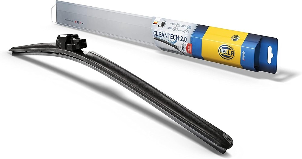 Hella OE Quality 14 Inch All Seasons Nano- Coated Rubber Cleantech Wiper Blade (