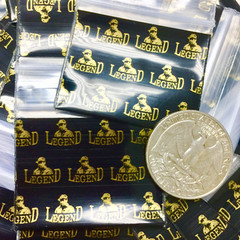 BaggiesSince1987 – 15125 DESIGN ZIP BAGS 500PCS 45 METALLIC DSN MIX, READ DETAIL