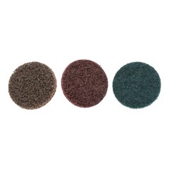 104 Pcs 2″ Roll Lock Sanding Discs Die Grinder Quick Change Discs w/ 1/4″ Holder