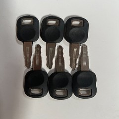 10 pc 5P8500 5P-8500 KEYS Heavy Equipment Ignition Loader fits Cat Old FW