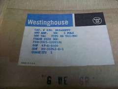 WESTINGHOUSE TRI PAC TRIP UNIT NB 3600PTV 3P 600 AMP 5925-128-9376