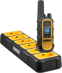 NEW DEWALT 6 Port Charger for FRS800 Walkie Talkie Two-Way Radios DXFRSCH6-800