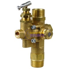 Gas Air Compressor Unloader Check Valve Combo 145 – 175 PSI 3/4″ Inlet & Outlet