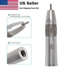 Dental Inner Water Low Speed Straight Handpiece Nosecone Internal Spray E-type