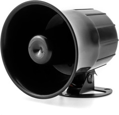 Electric Siren Horn, DC 12V Security Loud Wired Alarm Siren for Home Alarm Syste