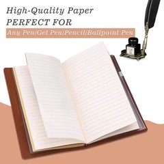 Graduation Gifts Leather Journal, Graduation Gifts for Her Him 140 Page Refil…