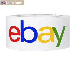 1 Rolls eBay Branded Logo BOPP Shipping Tape | 100yards x 2″ New Sealed