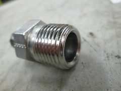 1/2″ MNPT x 1/4″ MNPT S/S Adapter Lot of 2 (New)