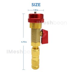 R134A R1234YF Valve Core Remover Installer Tool Kit Replace Schrader Valve Tool