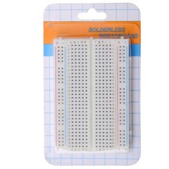 400 Point Solderless Prototype Breadboard Protoboard+20 DuPont 10cm M-M Jumpers