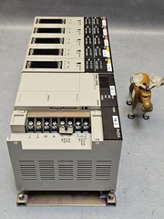 OMRON SYSMAC C200HE CPU Unit w/ C200H-ID215, OD215 & C200HW-BC051, PA204