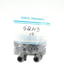 CHELIC SQH312 Ø12-Ø12 Push to connect Straight union Fitting (10 PCS PER BAG)