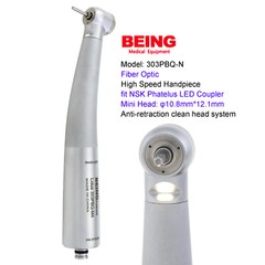 BEING Dental High Speed Handpiece Turbine Fiber Optic NSK Phatelus Mach Coupling