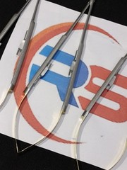 Lot of 4 Hu Friedy Castroviejo Straight Needle Holder 7 18cm NH5024SIM