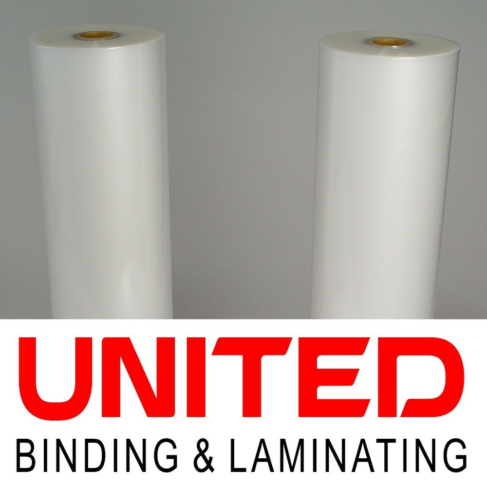 1.5 Mil Clear Gloss Standard Roll Laminating Film 25″ x 500′ – 1″ Core (2 rolls)