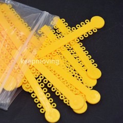 1040 Dental Orthodontic Ligature Ties Elastic Rubber Band Elastomeric Ligaduras