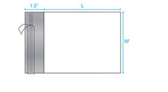 Poly Mailers Envelopes Shipping Bags White 2.5 mil