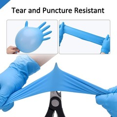 1000Pcs 4.5 Mil BLUE Nitrile Exam Gloves S/M/L/XL Latex-Free Medical Grade