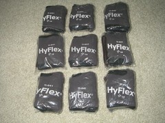 9 pairs Ansell HyFlex 11-841 Size 9 Foam Nitrile Grip Work Gloves