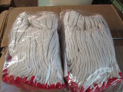 24 PAIR 2 DOZEN WHITE SIZE SMALL STRING KNIT POLY COTTON WORK GLOVES SMALL ER