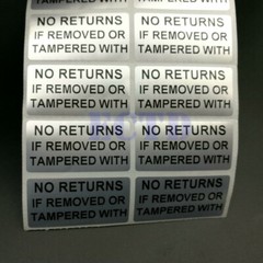 500PCS NO RETURNS IF REMOVED Warranty VOID Security Sticker Best Quality