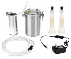 2L Electric Milking Machine Milker Suction Vacuum Pump for Farm Cow Goat Sheep