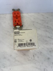 Hubbell Wiring Device-Kellems IG8200 Duplex Straight Blade Receptacle, 5-15R,