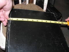 3-Ring 2.5″ Binder Notebook Black Lock Booster Heavy Duty for 8.5×11 inch paper