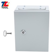 10x8x6″ Carbon Steel Electrical Box, IP65 Waterproof NEMA 4X Rated, Heavy-Duty