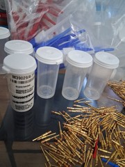 M39029/4-110 MIL-SPEC Male Pin Contact 50 ea new Deutsch
