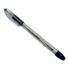 12 Pens Pentel RSVP Blue Ink Ballpoint Pens Stick Pen 0.7mm Fine Point
