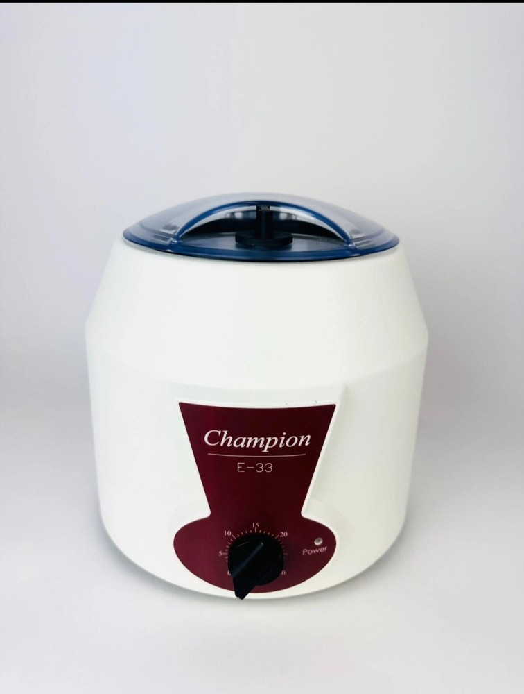 Champion E-33 Medical Laboratory Centrifuge Manual Timer Fixed-Angle Rotor