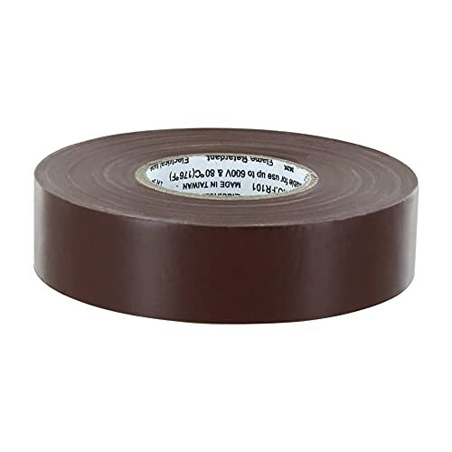 Brown Electrical Tape – 20 Roll Pack (60′ x 3/4″ x 0.07″ )