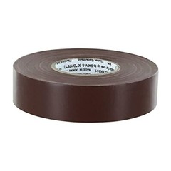 Brown Electrical Tape – 20 Roll Pack (60′ x 3/4″ x 0.07″ )