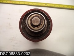 Used: 10061700 9″ Overall 7″ Rubber 2-3/4″ Roller Width 1-3/8″ conveyor roller