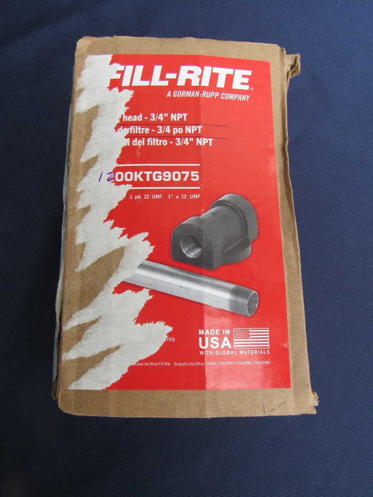 FILL-RITE 1200KTG9075 Cast Iron 3/4″ Filter Head for F2510HM0 F2510PM0 F1810HM0